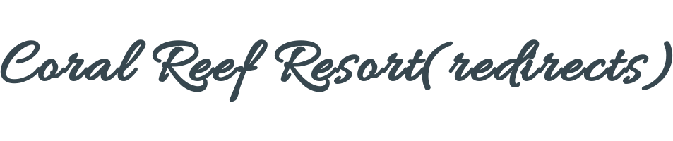 Coral Reef Resort(redirects) Logo